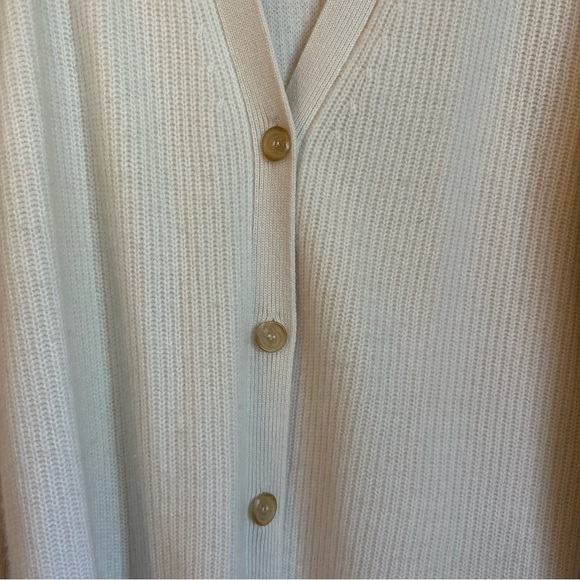 Jenni Kayne Cashmere Cocoon Cardigan - Ivory - Small - Picture 3 of 8